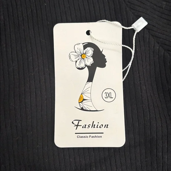 NEW Ribbed Top🖤🌟💫 - Picture 5 of 5